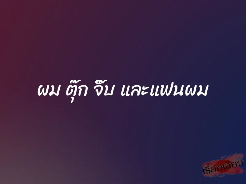 ผม ตุ๊ก จิ๊บ และแฟนผม 1 ผม ตุ๊ก จิ๊บ และแฟนผม