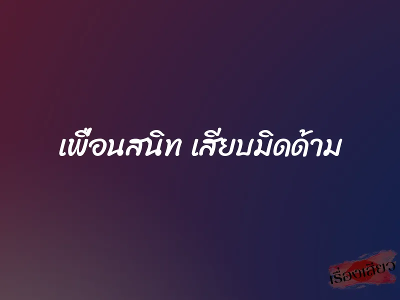 เพื่อนสนิท เสียบมิดด้าม 1 เพื่อนสนิท เสียบมิดด้าม