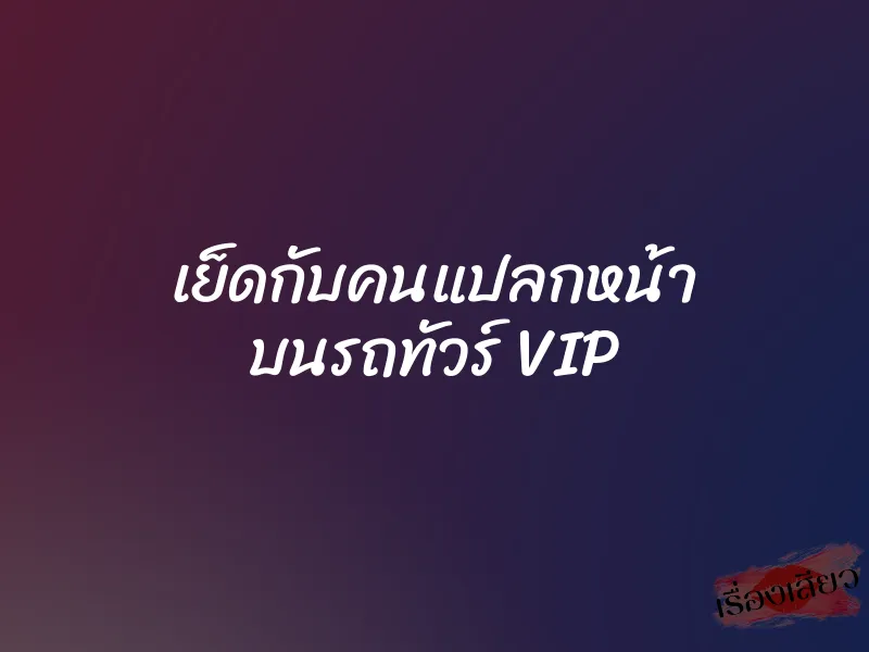 เย็ดกับคนแปลกหน้า บนรถทัวร์ VIP 7 เย็ดกับคนแปลกหน้า บนรถทัวร์ VIP