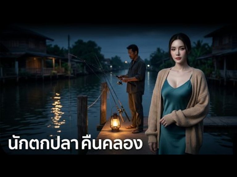 นัดเสียวกับชู้รัก นักตกปลาควยใหญ่ที่ริมคลอง