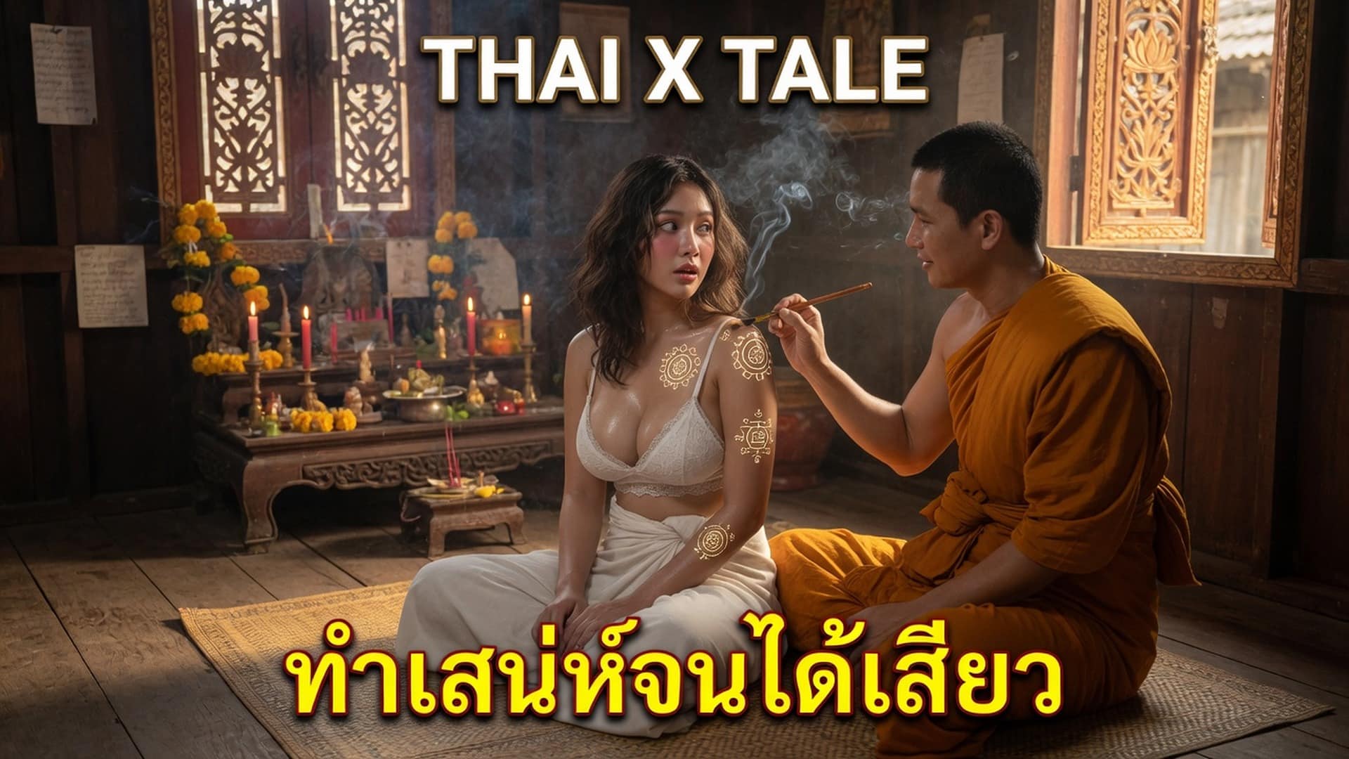 ทำเสน่ห์จนได้เสียว ลงอาควยจนหีระบม