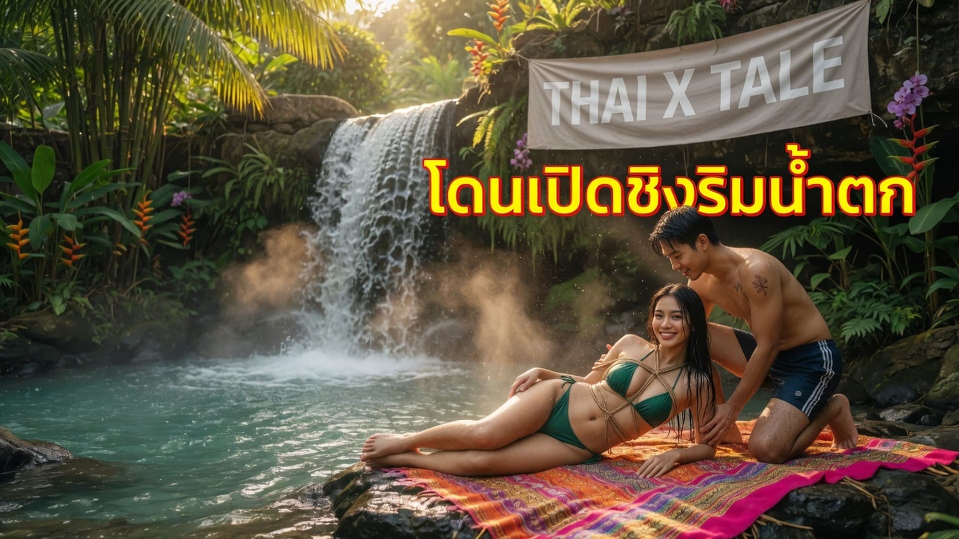 โดนเปิดซิงริมน้ำตก