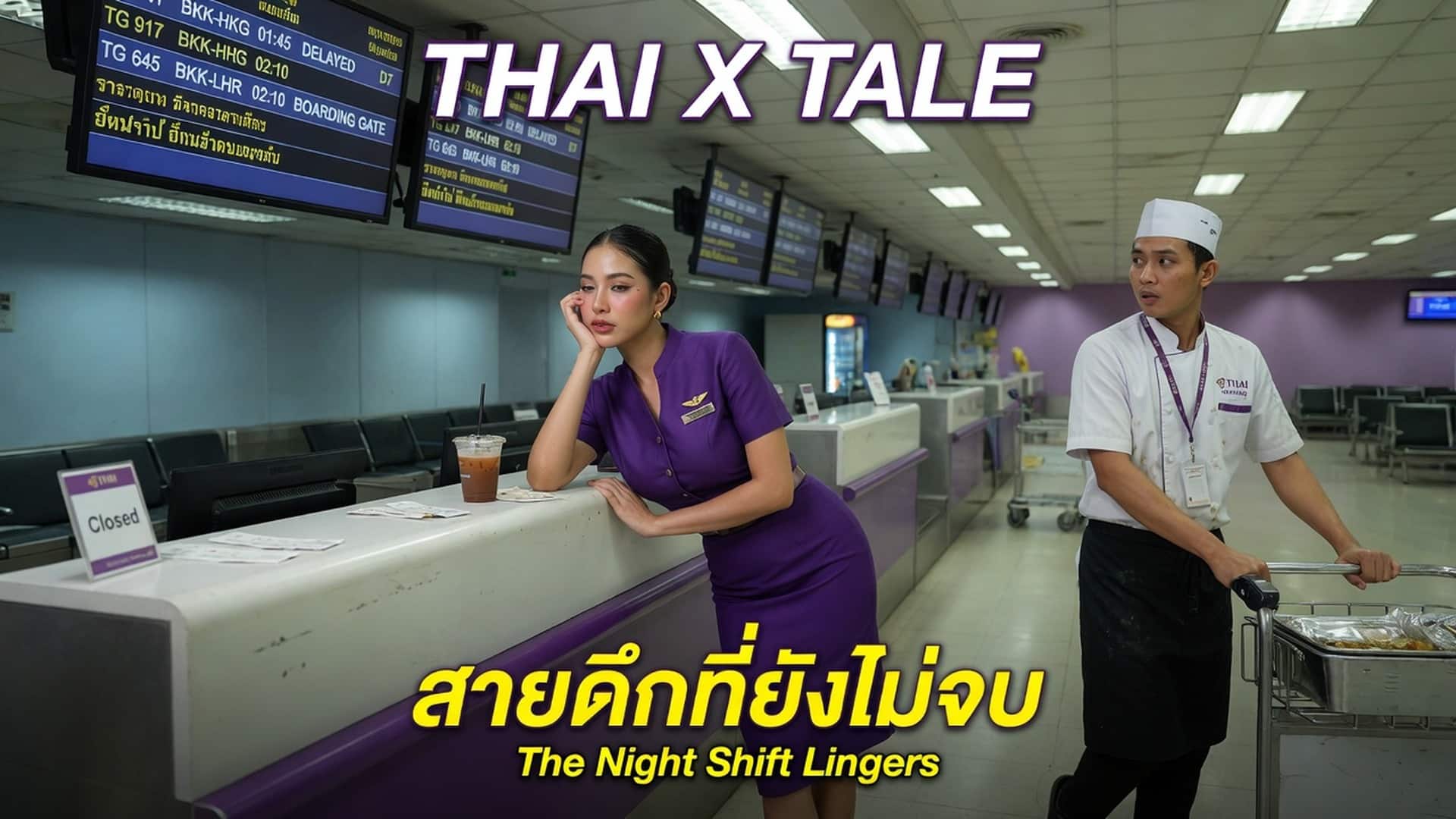พนักงานต้อนรับสนามบิน