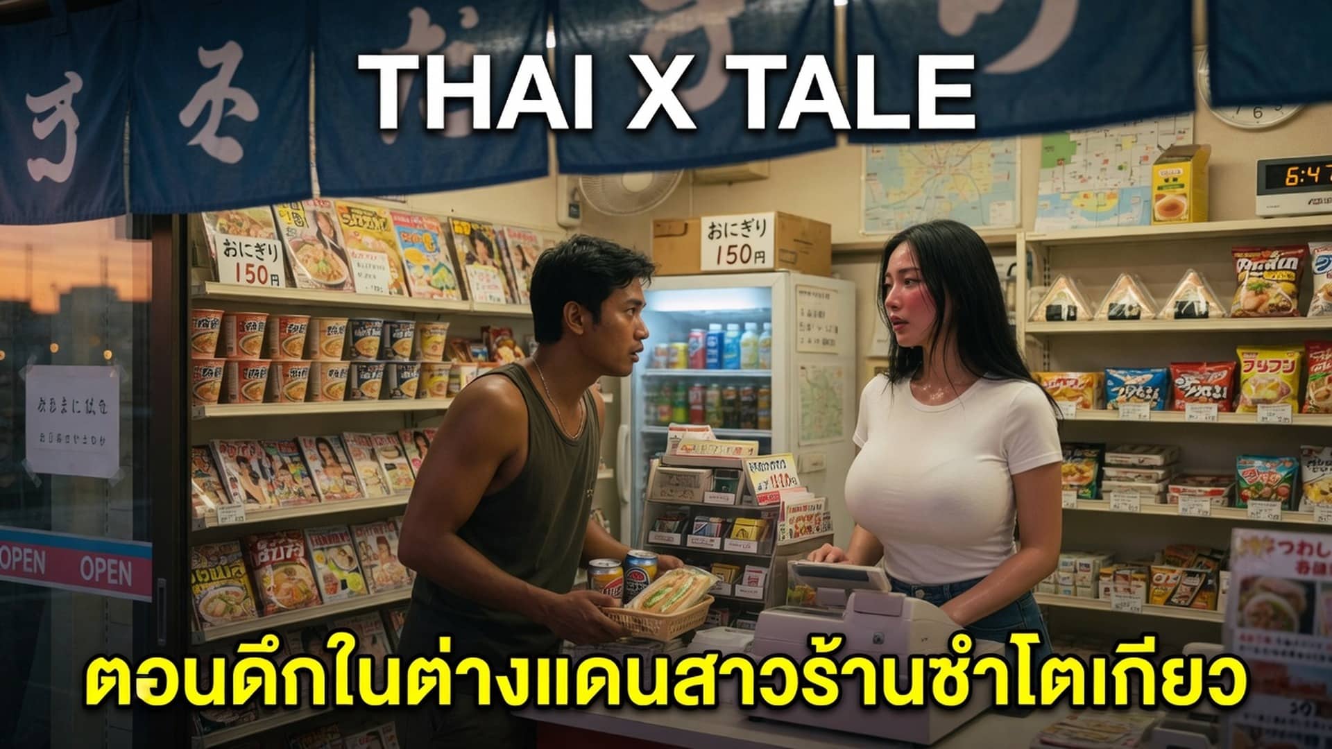 ตอนดึกในต่างแดนสาวร้านชำโตเกียว