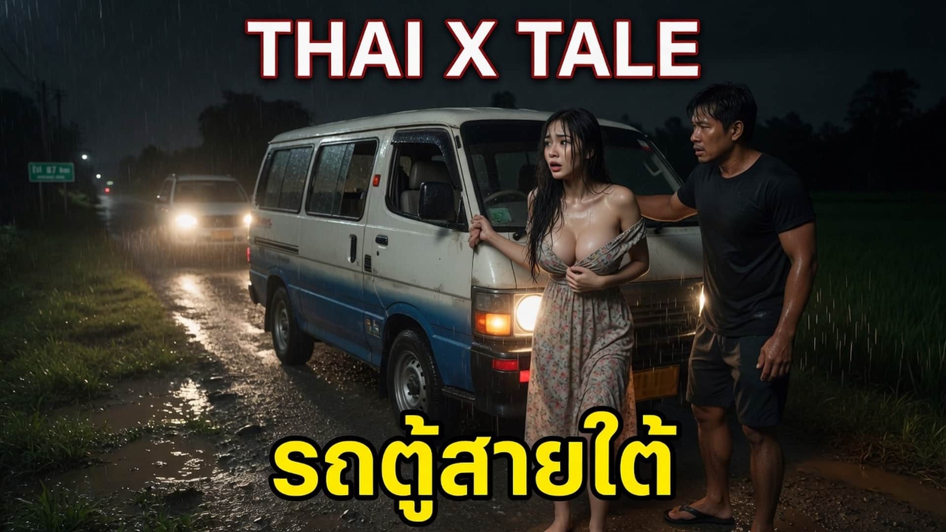 ข่มขืนสาวน้อยหีชมพู กระหน่ำคารถตู้จนน้ำควยทะลัก
