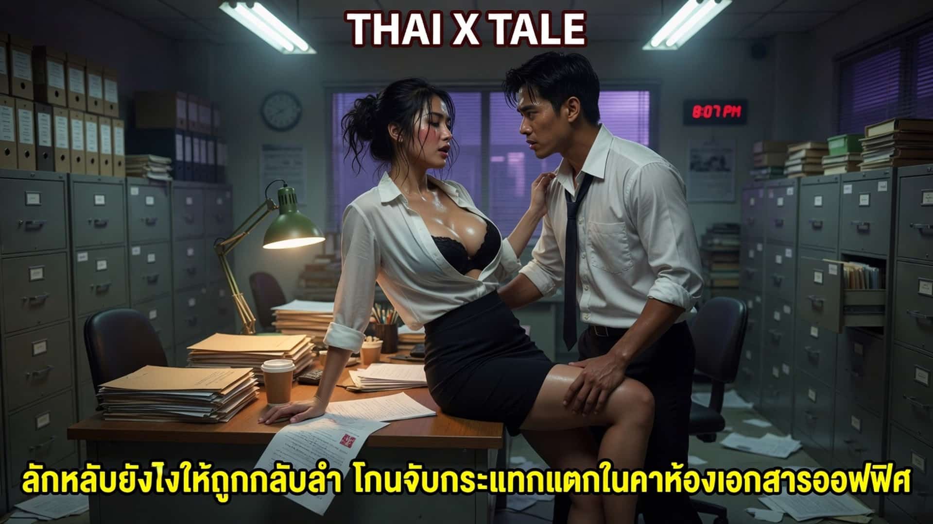 ลักหลับยังไงให้ถูกกลับลำ โดนจับกระแทกแตกในคาห้องเอกสารออฟฟิศ