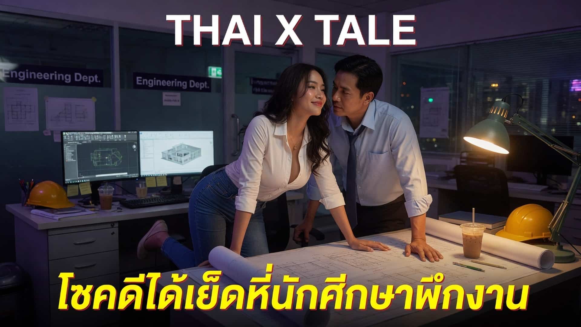 โชคดีได้เย็ดหีนักศึกษาฝึกงาน