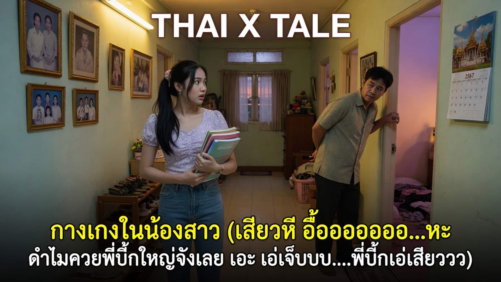เรื่องเสียว กางเกงในน้องสาว (เสียวหี อื๊อออออออ…ทะ ทำไมควยพี่บิ๊กใหญ่จังเลย เอะ เอ๋เจ็บบบบ…พี่บิ๊กเอ๋เสียวววว) | ThaiXTale