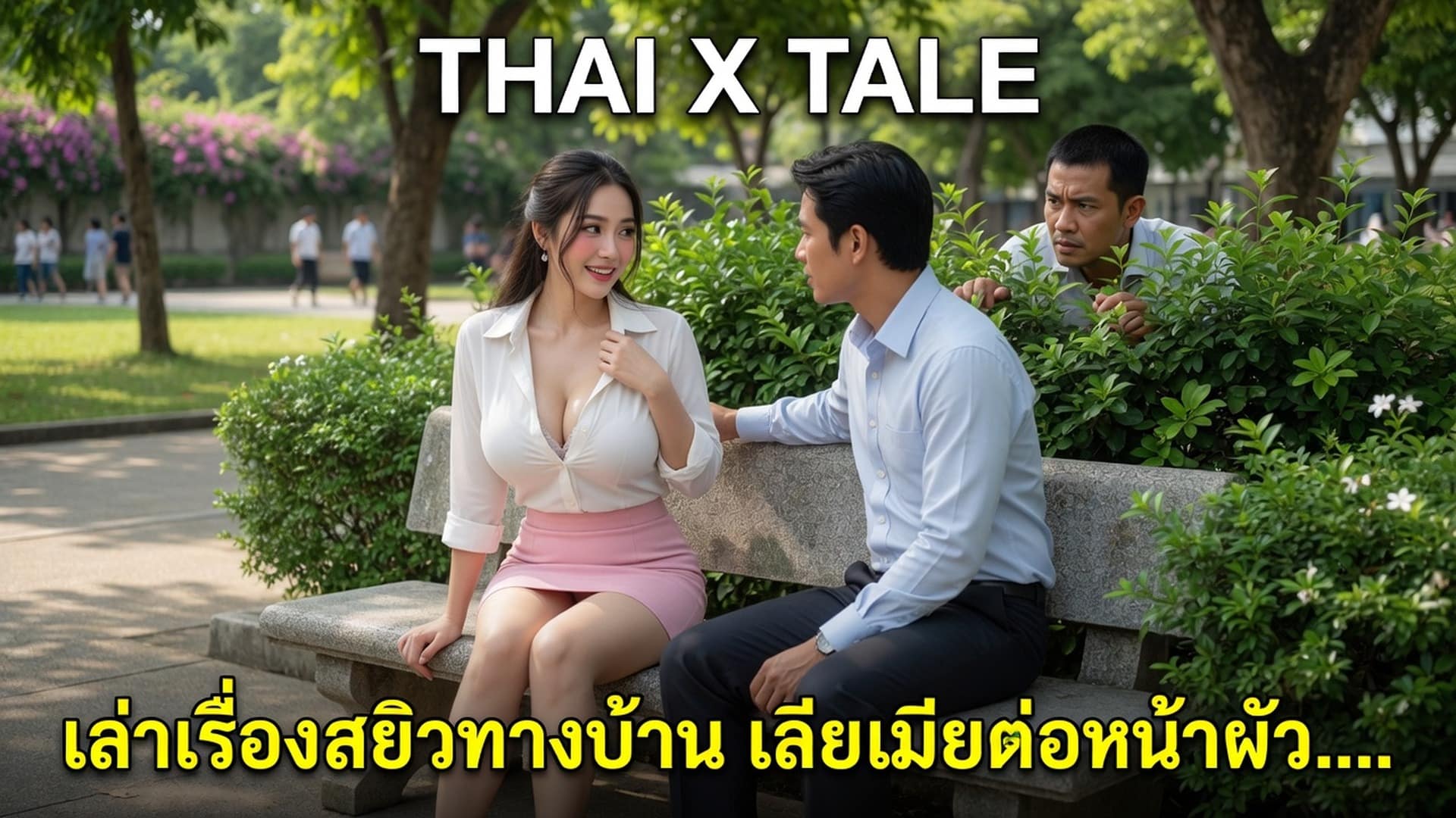 เรื่องเสียว เล่าเรื่องสยิวทางบ้าน เลียเมียต่อหน้าผัว…. | ThaiXTale