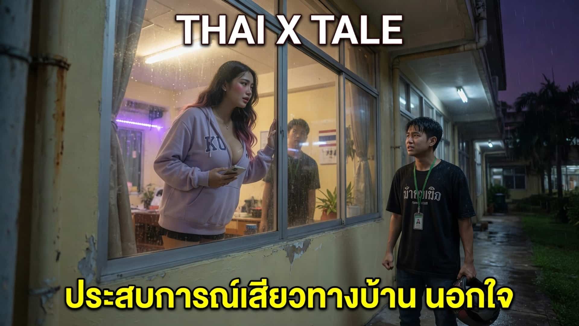 เรื่องเสียว ประสบการณ์เสียวทางบ้าน นอกใจ | ThaiXTale