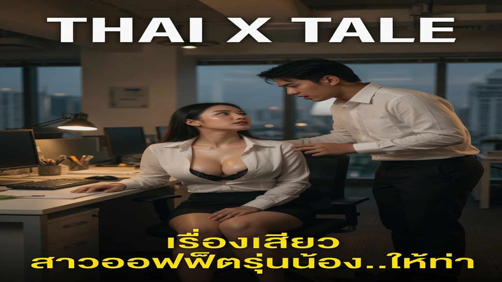 เรื่องเสียว เรื่องเสียว สาวออฟฟิตรุ่นน้อง..ให้ท่า | ThaiXTale