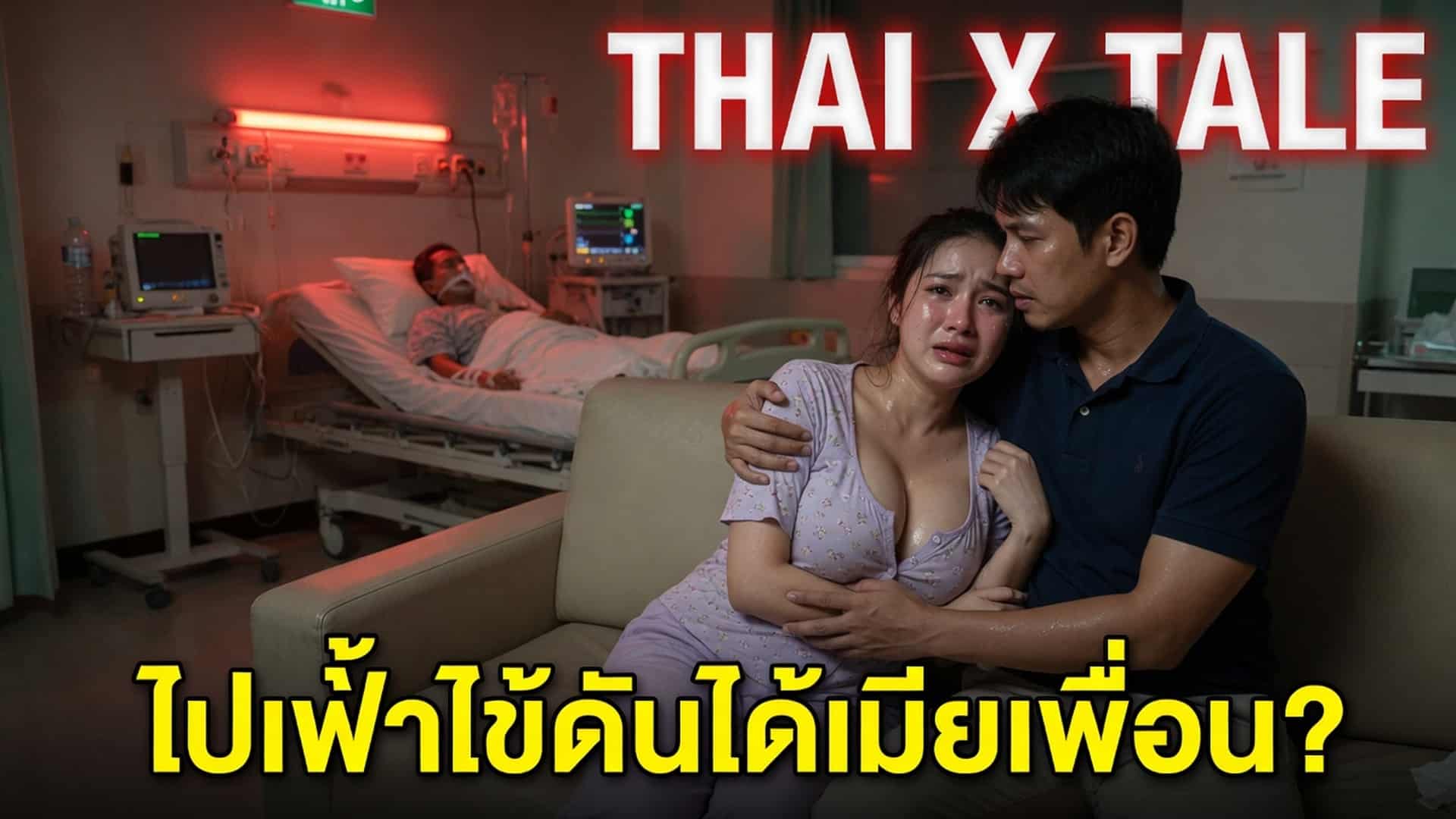 เรื่องเสียว เรื่องเสียวทางบ้าน ไปเฝ้าไข้ดันได้เมียเพื่อน? | ThaiXTale