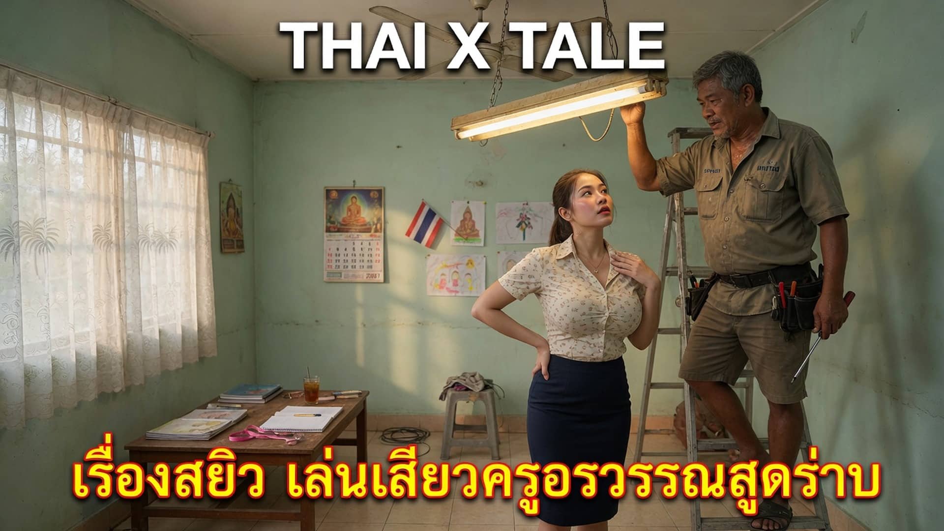 เรื่องสยิว เล่นเสียวครูอรวรรณสุดร่าน