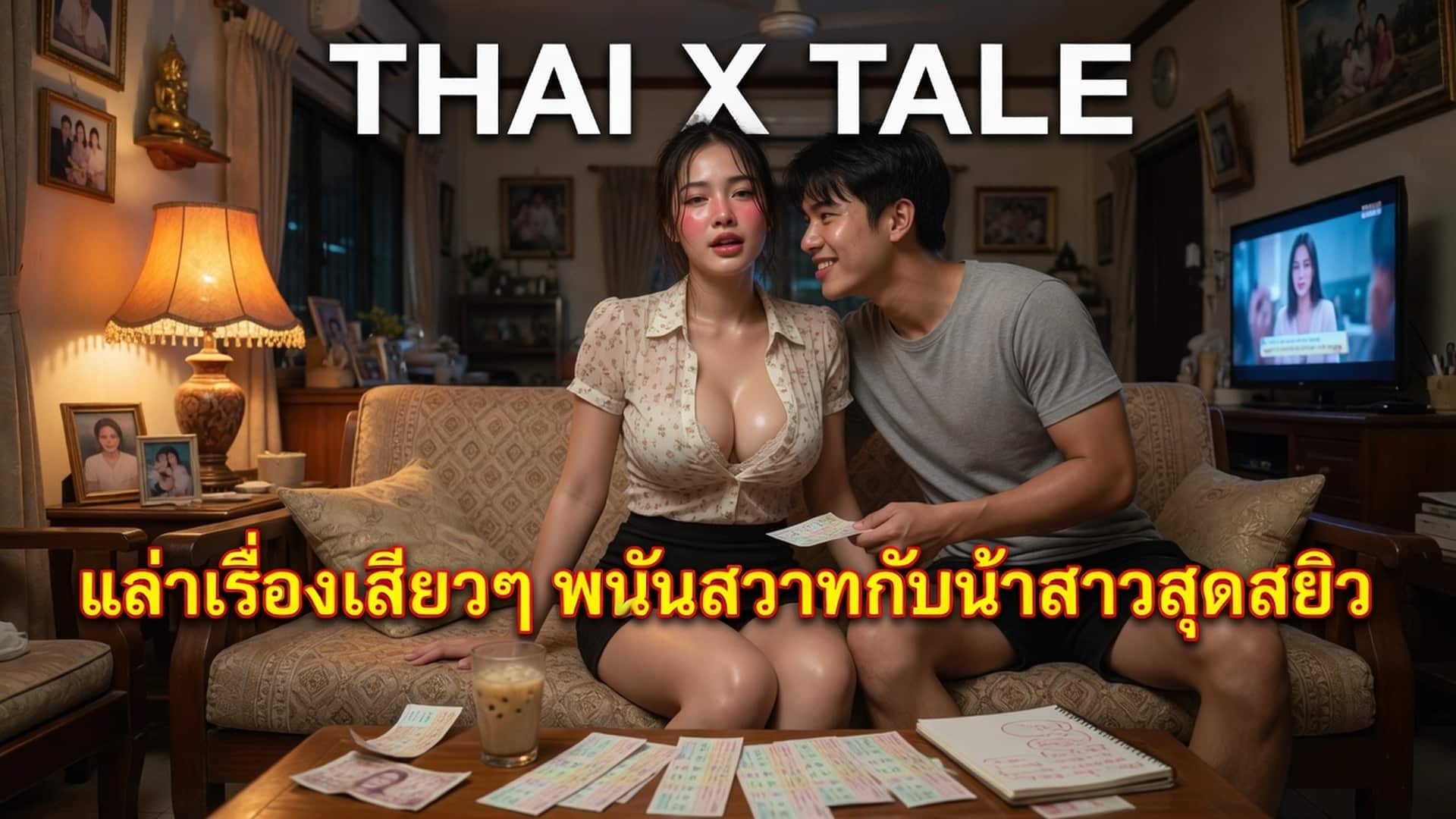 เรื่องเสียว เล่าเรื่องเสียวๆ พนันสวาทกับน้าสาวสุดสยิว | ThaiXTale