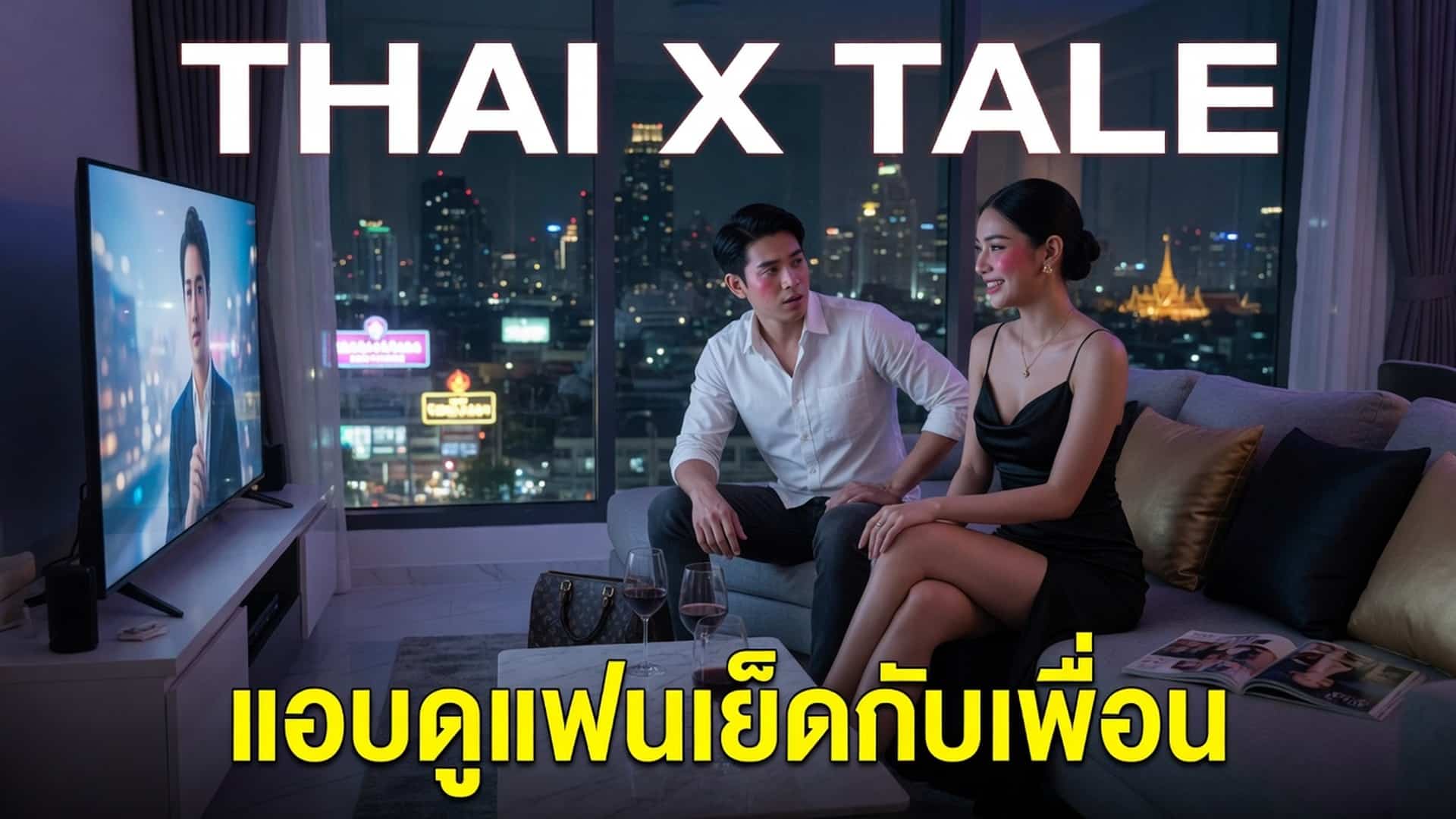เรื่องเสียว แอบดูแฟนเย็ดกับเพื่อน | ThaiXTale