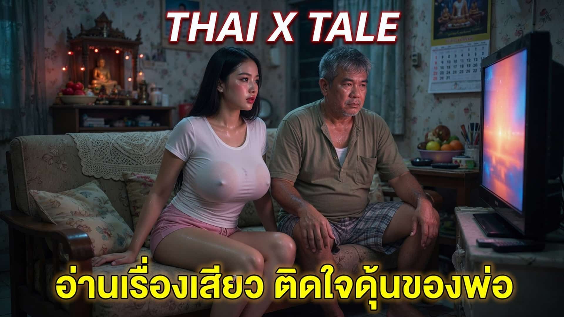 เรื่องเสียว อ่านเรื่องเสียว ติดใจดุ้นของพ่อ | ThaiXTale