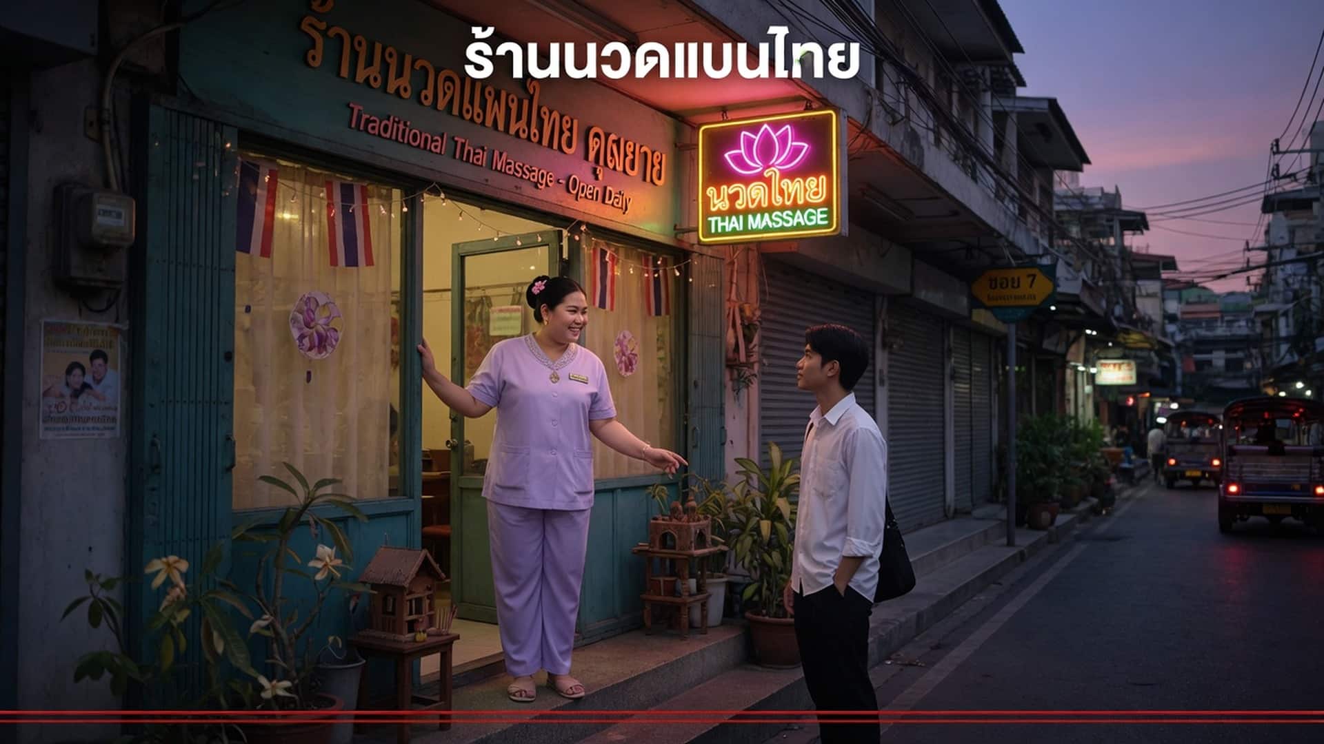 เย็ดเสียว ร้านนวดแผนไทย