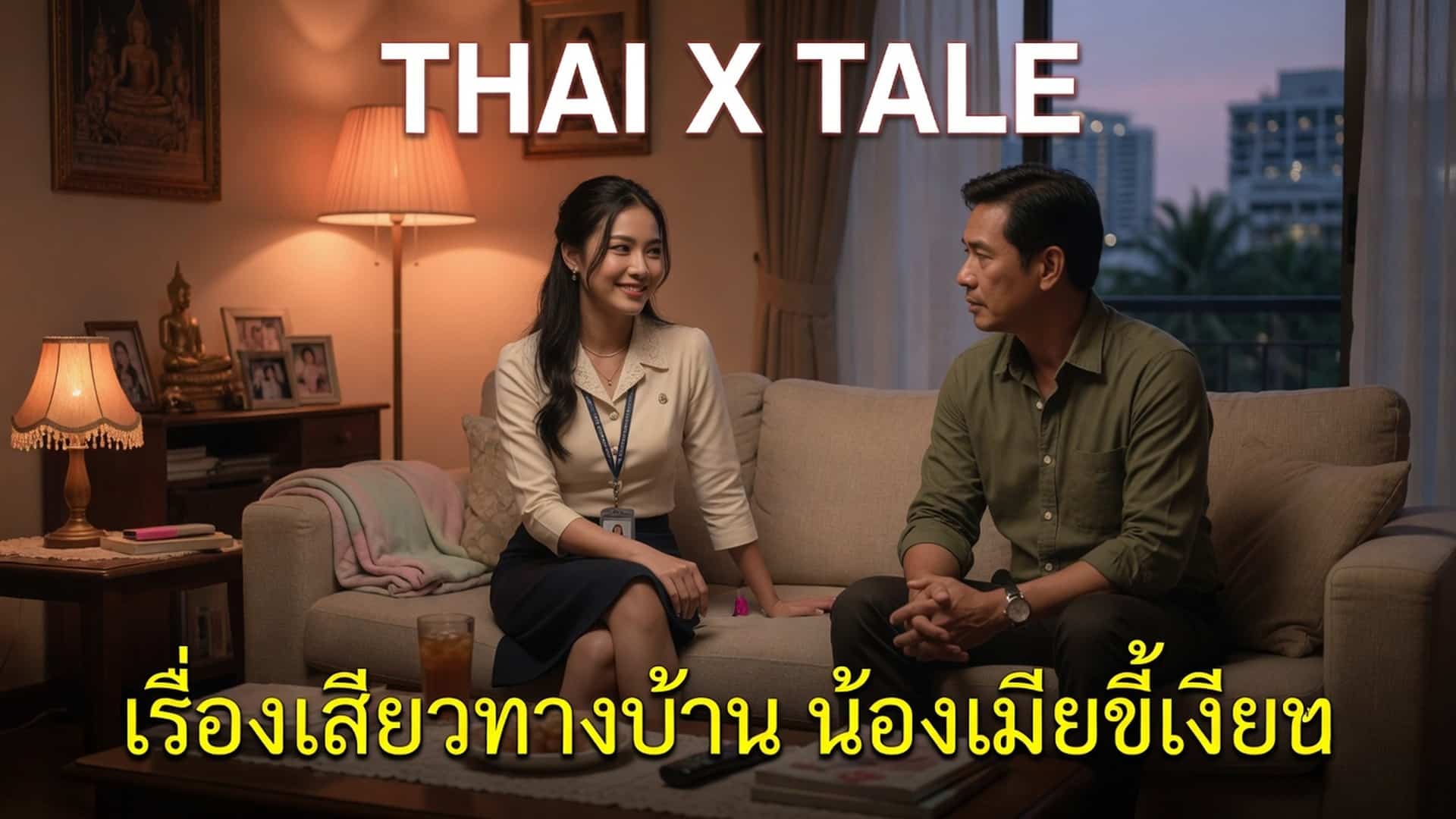 เรื่องเสียว เรื่องเสียวทางบ้าน น้องเมียขี้เงี่ยน | ThaiXTale