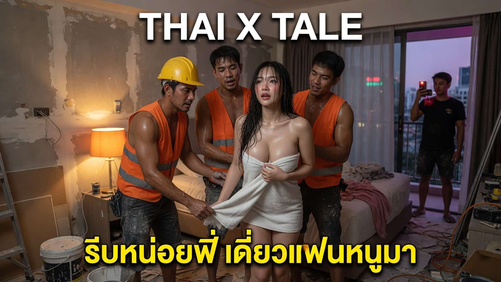 เรื่องเสียว รีบหน่อยพี่ เดี๋ยวแฟนหนูมา | ThaiXTale