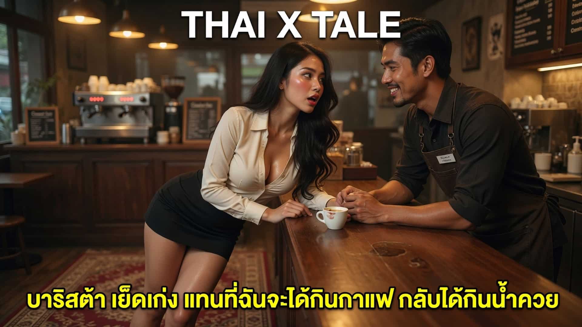 บาริสต้า เย็ดเก่ง แทนที่ฉันจะได้กินกาแฟ กลับได้กินน้ำควย 1 featured 132918