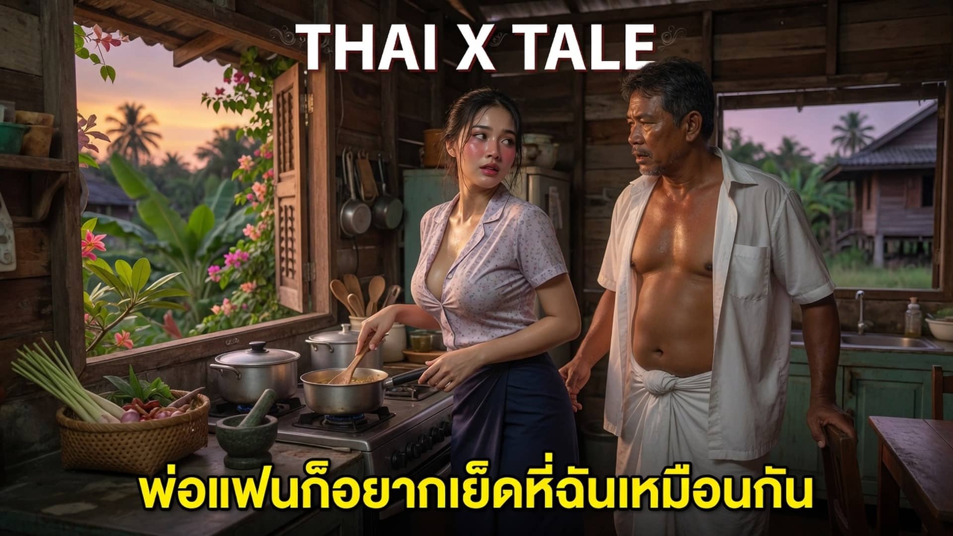 พ่อแฟนก็อยากเย็ดหีฉันเหมือนกัน