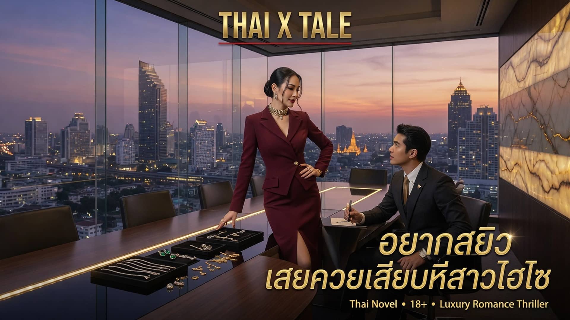 เรื่องเสียว อยากสยิว เลยควยเสียบหีสาวไฮโซ | ThaiXTale