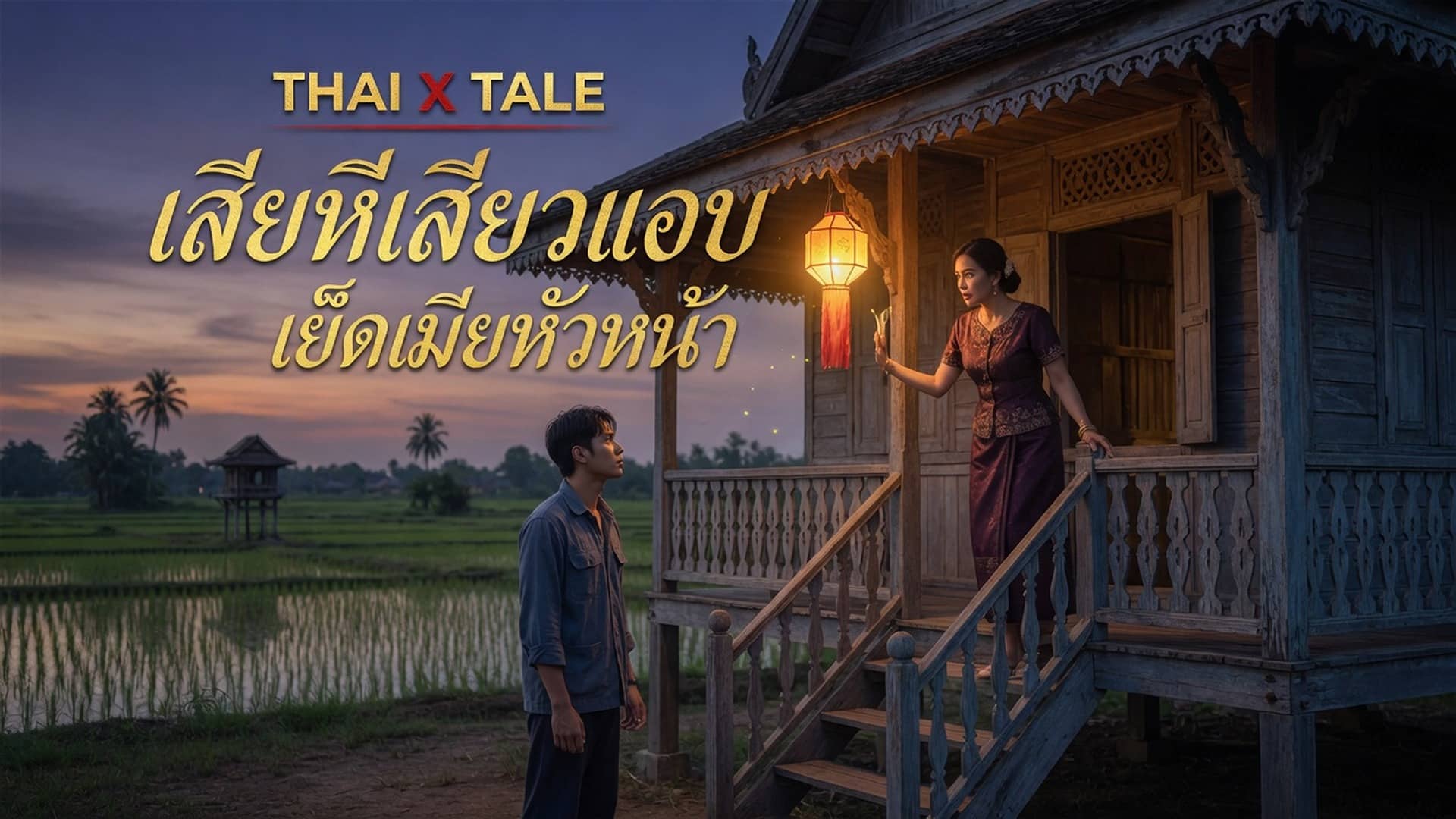 เลียหีเสียวแอบเย็ดเมียหัวหน้า