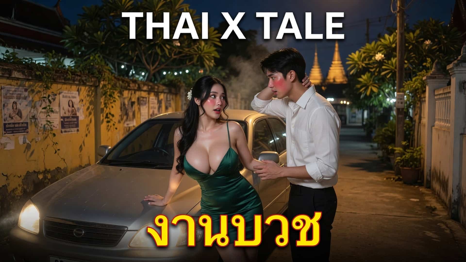 เด็กวัดสมัยนี้มันหล่อขนาดนี้เลยเหรอ ไปงานบวชเพื่อ แต่ได้เย็ดเด็กวัดควยใหญ่ เสียวหีสุดๆ