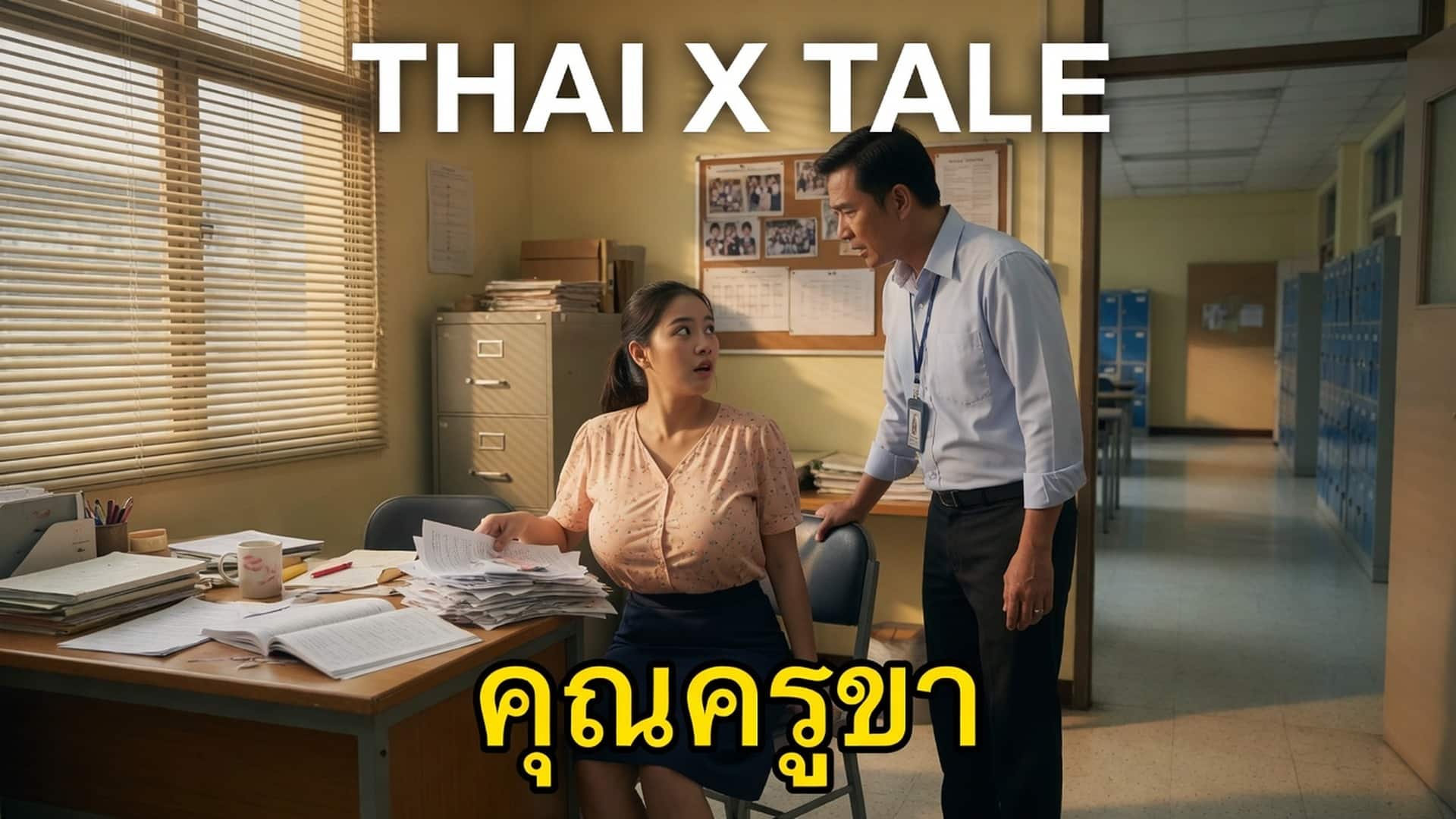 เปิดซิงคาชุดนักเรียน คุณครูขา นี่เป็นครั้งแรก เย็ดหนูเบาๆ นะคะ