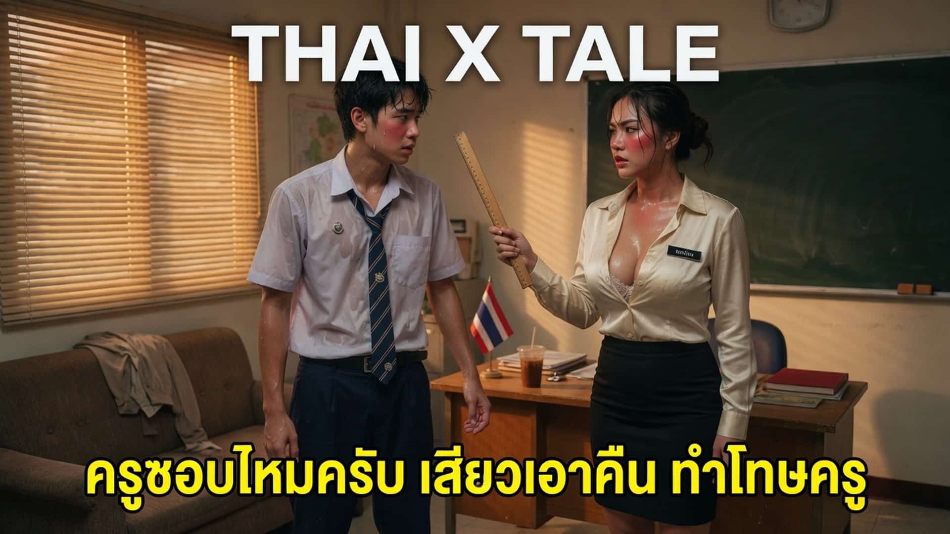 ครูชอบไหมครับ เสียวเอาคืน ทำโทษครู ”อูยยย…ครูไม่ไหวแล้ว ครูเสียว”