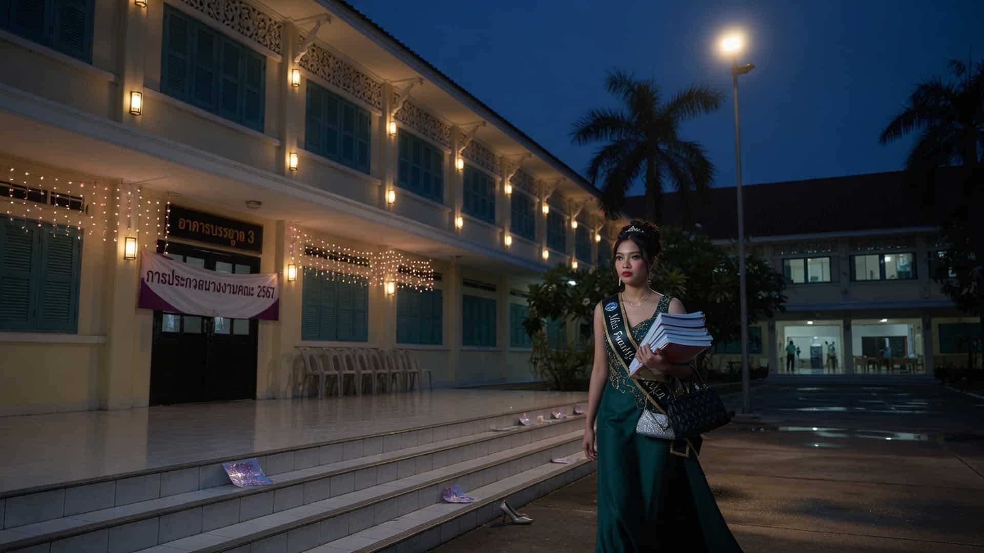 ปากดีนักต้องโดน รุมเย็ดนักศึกษาสาว 
