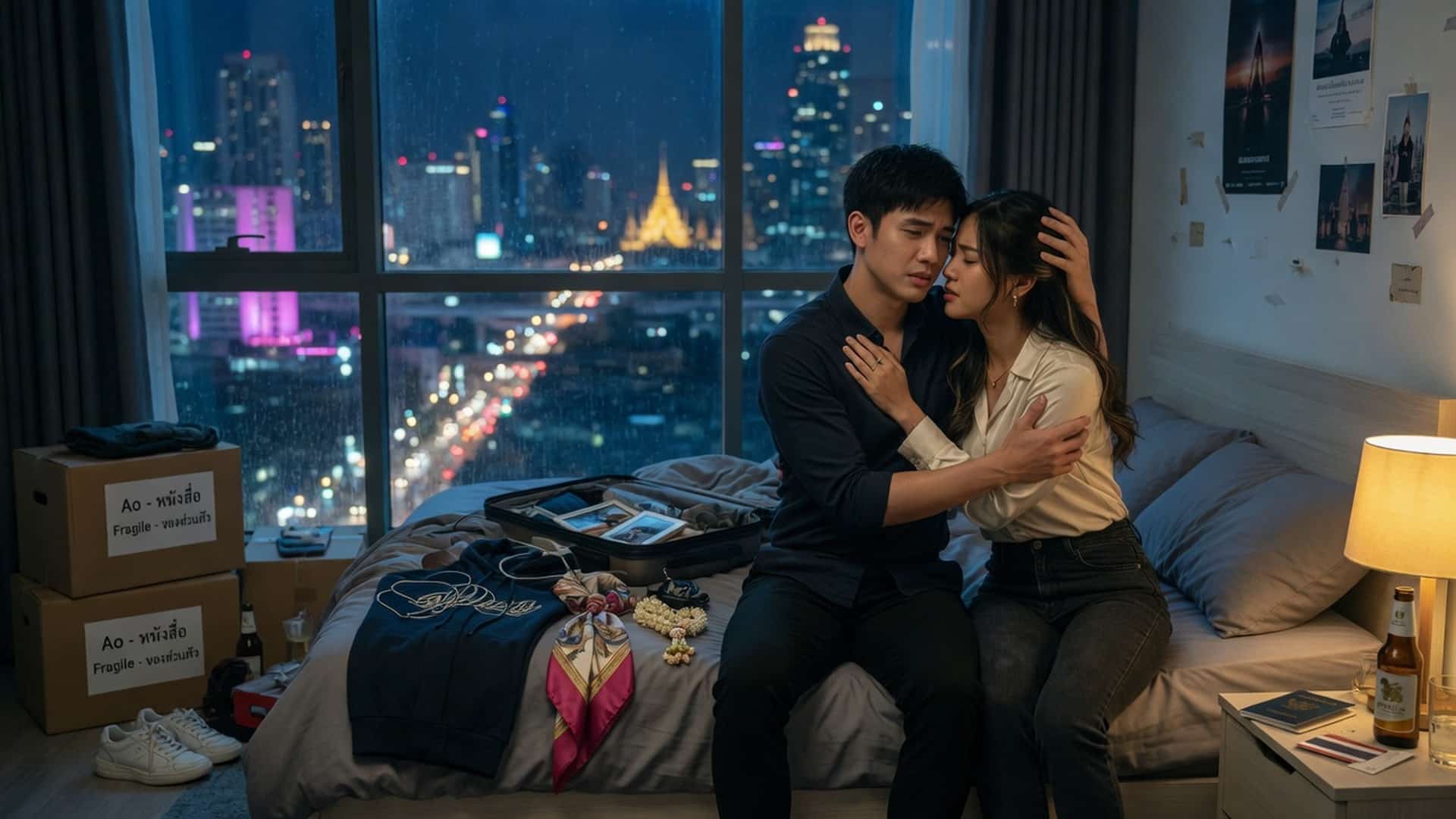 เย็ดกับอดีตแฟนเป็นครั้งสุดท้ายก่อนเลิกราแต่เย็ดไปเย็ดมาน่าจะยาวจนถึงเช้า