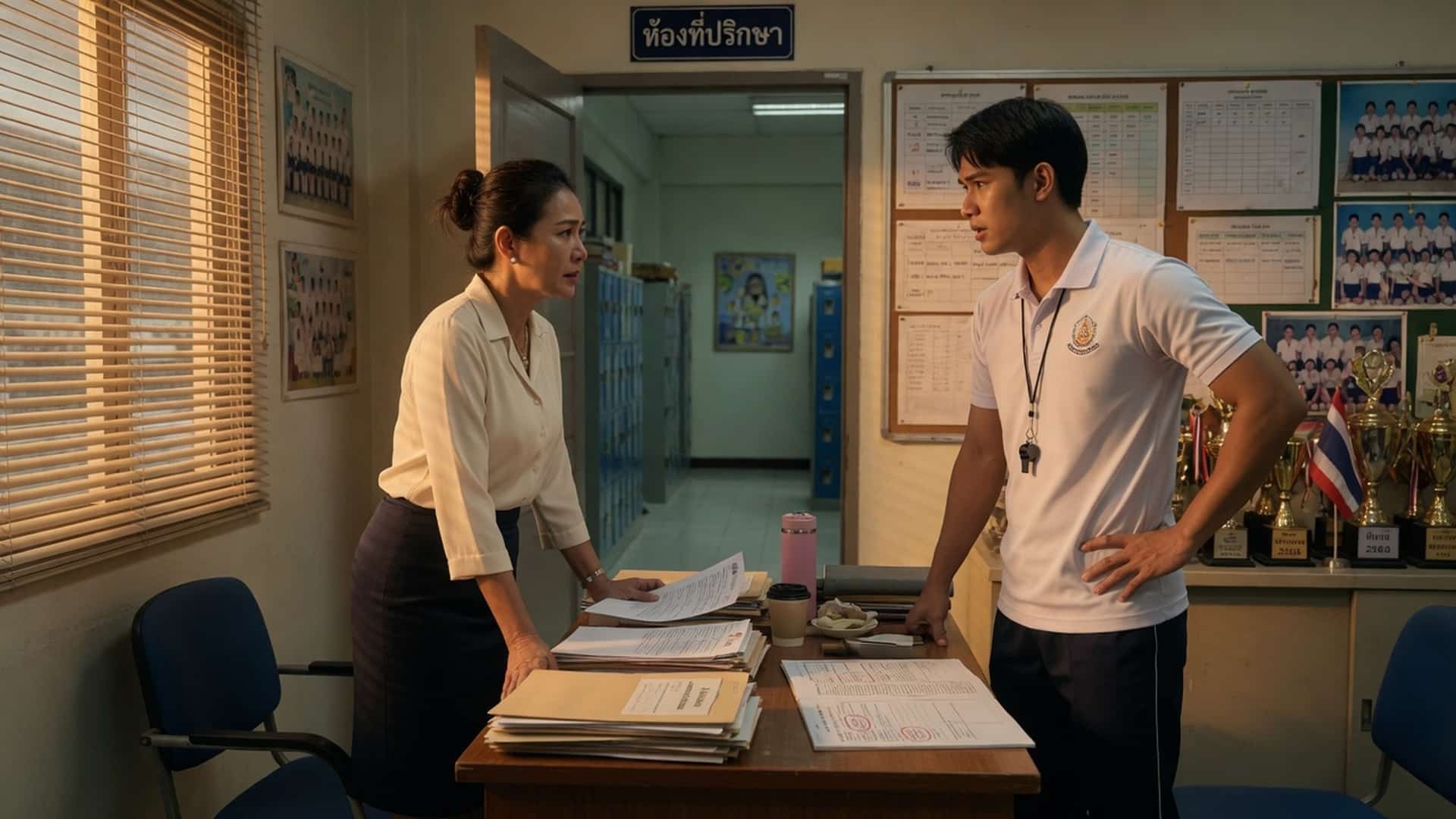 เรื่องเสียว ครูที่ปรึกษา VS แม่เลี้ยงเดี่ยว | ThaiXTale