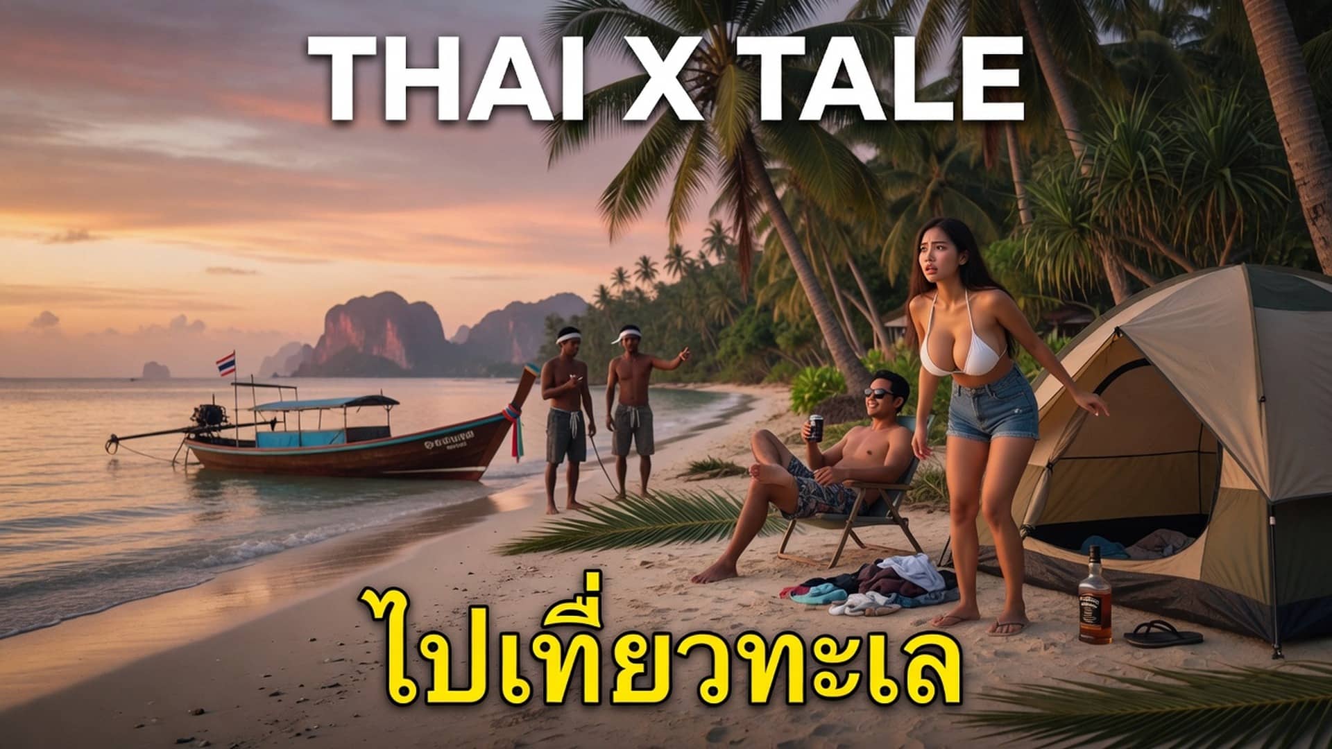 ไปเที่ยวทะเล โดนลูกเรือเรียงคิวรุมโทรม