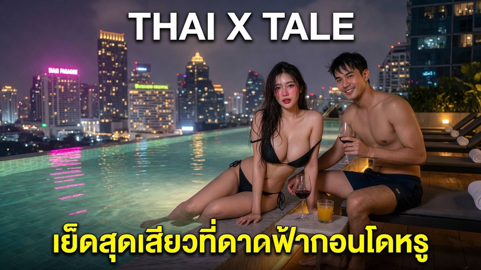 เย็ดสุดเสียวที่ดาดฟ้าคอนโดหรู