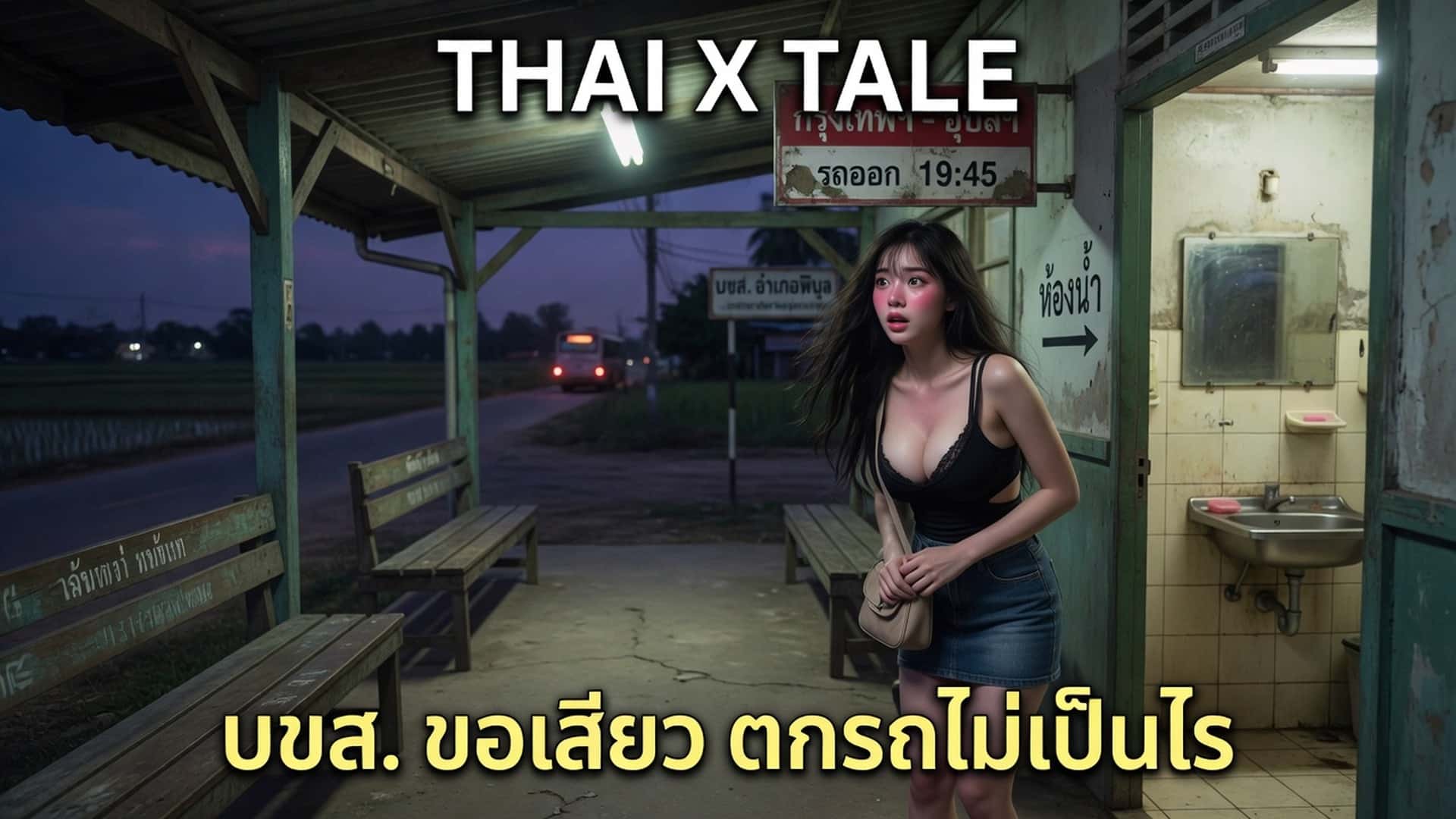 บขส. ขอเสียว ตกรถไม่เป็นไร แต่โดนเย็ดปลอบใจโดยนายสถานีควยม้า
