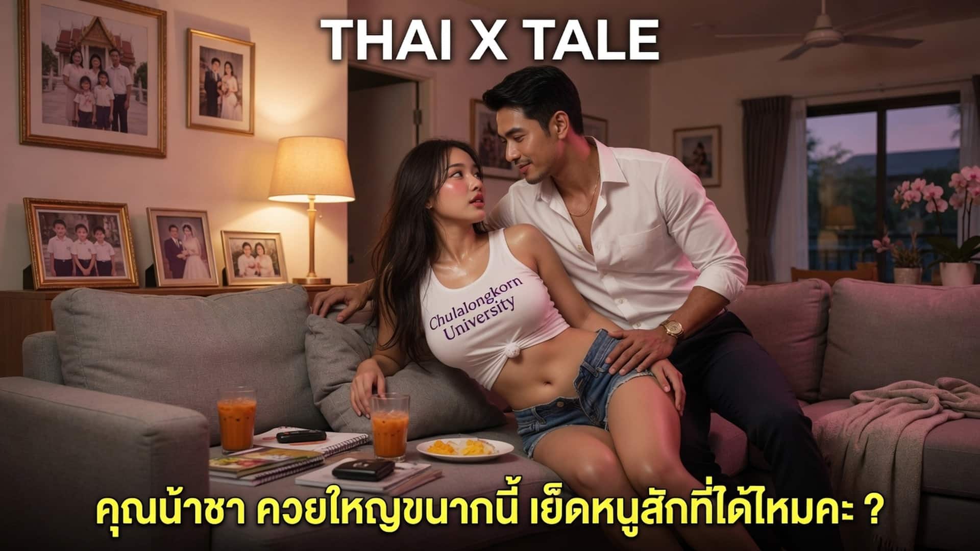 คุณน้าขา ควยใหญ่ขนาดนี้ เย็ดหนูสักทีได้ไหมคะ ?