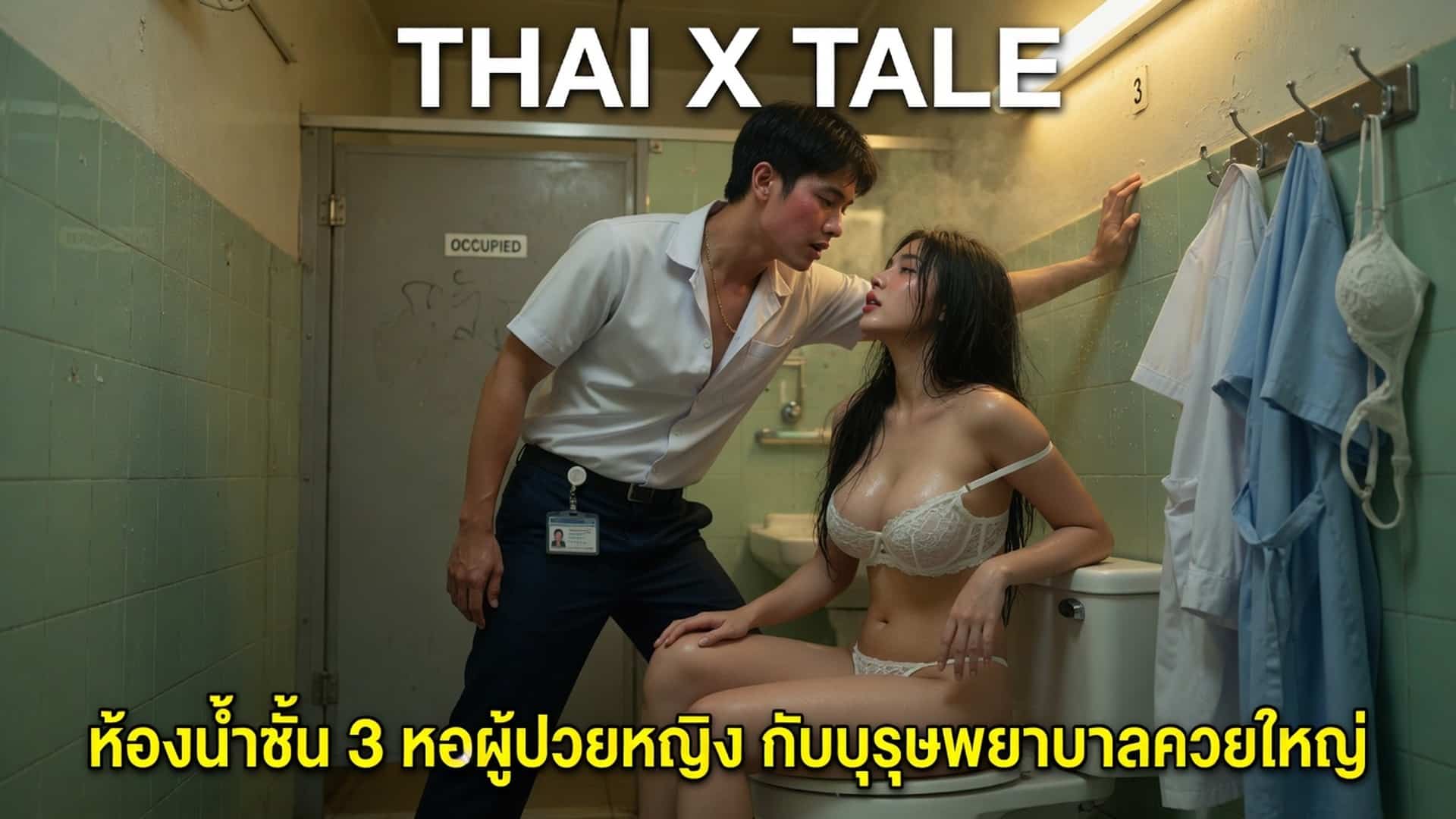 ห้องน้ำชั้น 3 หอผู้ป่วยหญิง กับบุรุษพยาบาลควยใหญ่