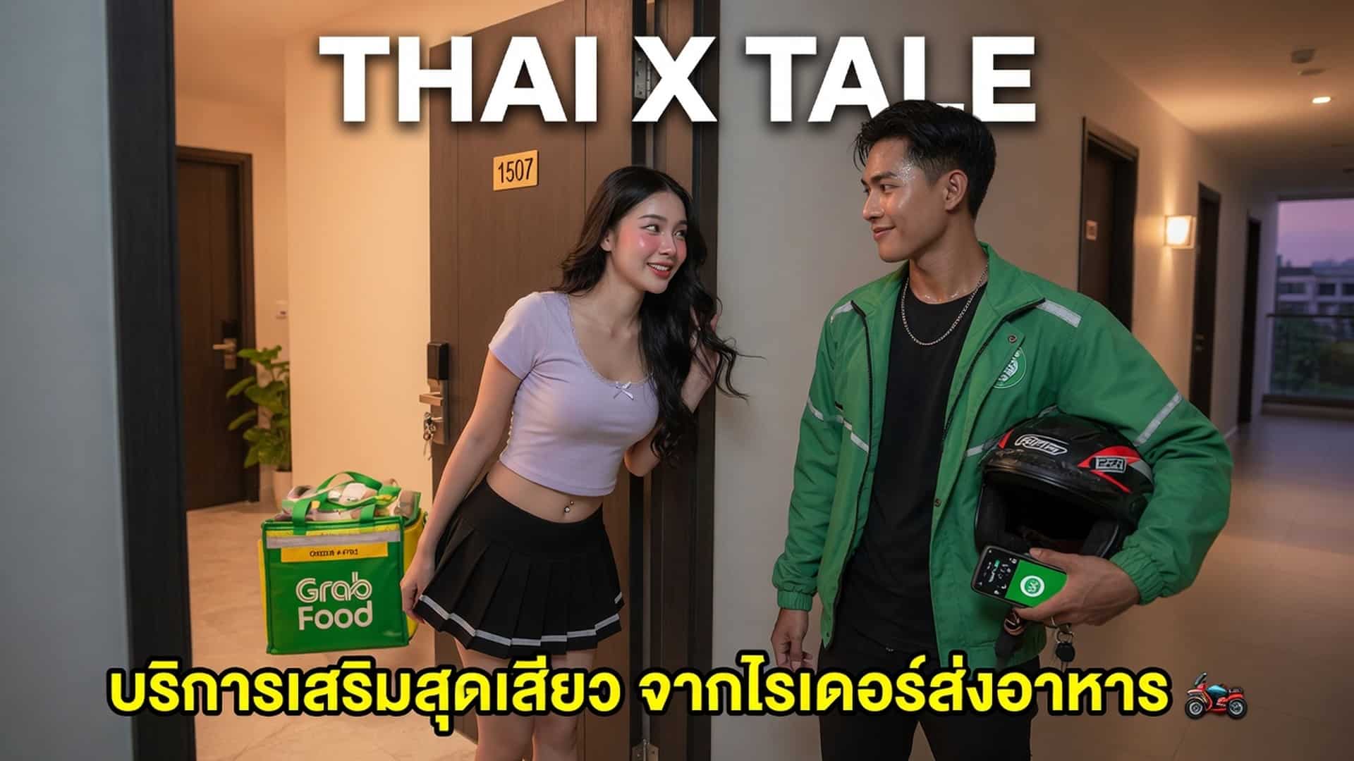 บริการเสริมสุดเสียว จากไรเดอร์ส่งอาหาร