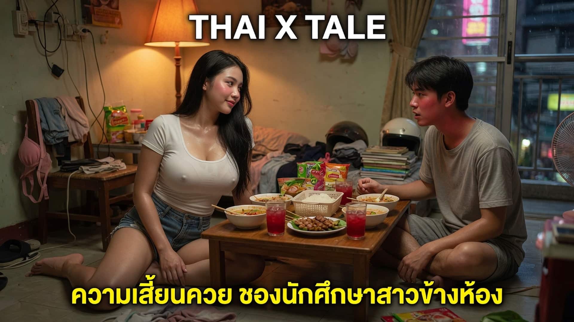 ความเสี้ยนควย ของนักศึกษาสาวข้างห้อง