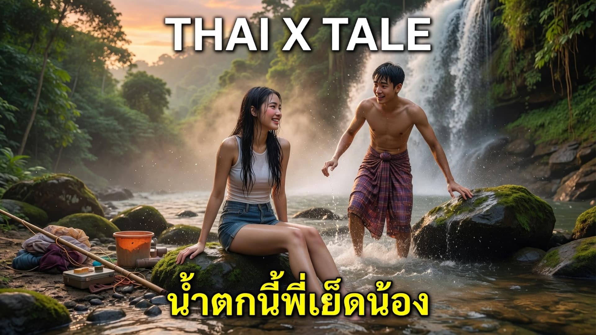 น้ำตกนี้พี่เย็ดน้อง