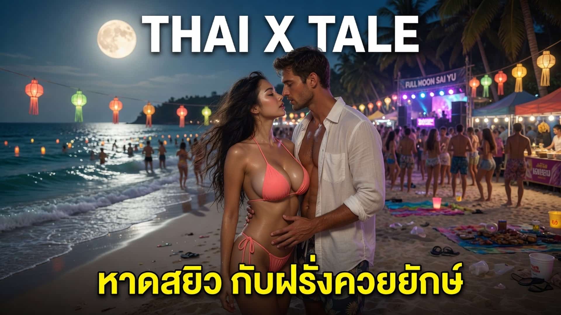 หาดสยิว กับฝรั่งควยยักษ์