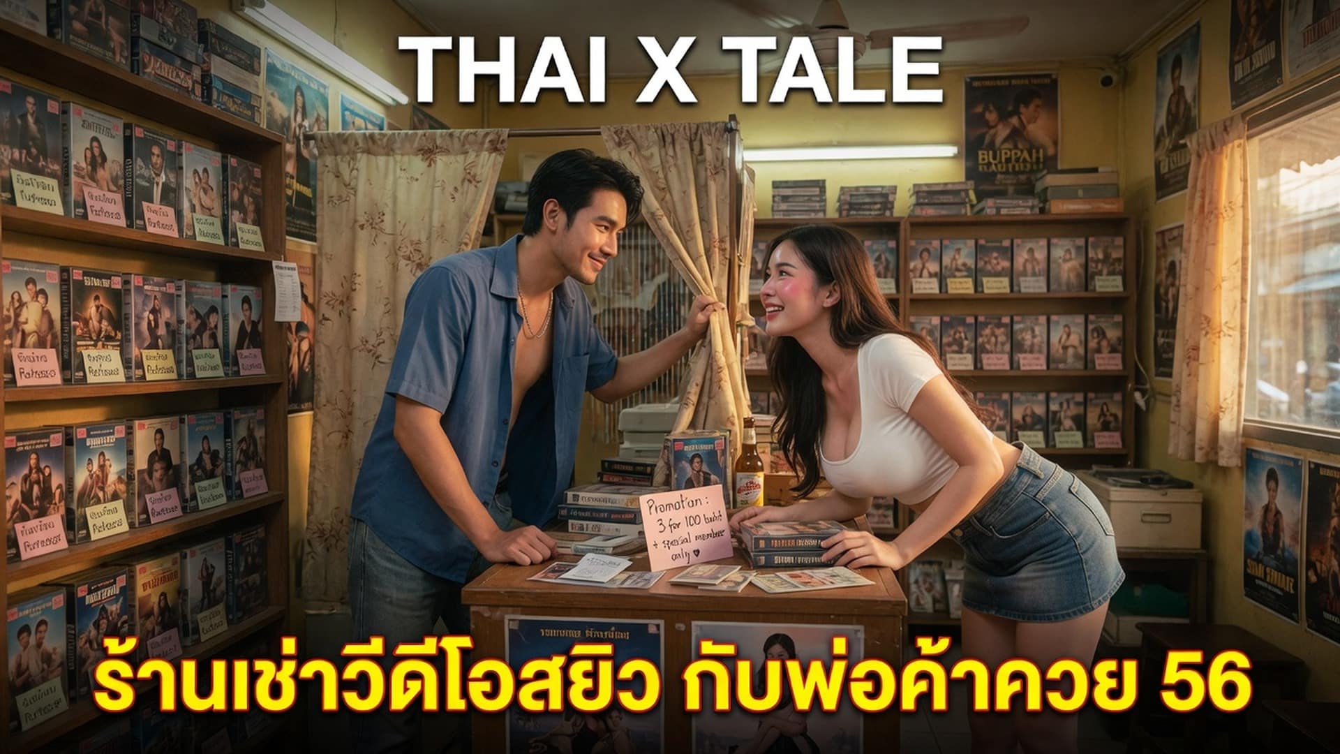 ร้านเช่าวีดีโอสยิว กับพ่อค้าควย 56