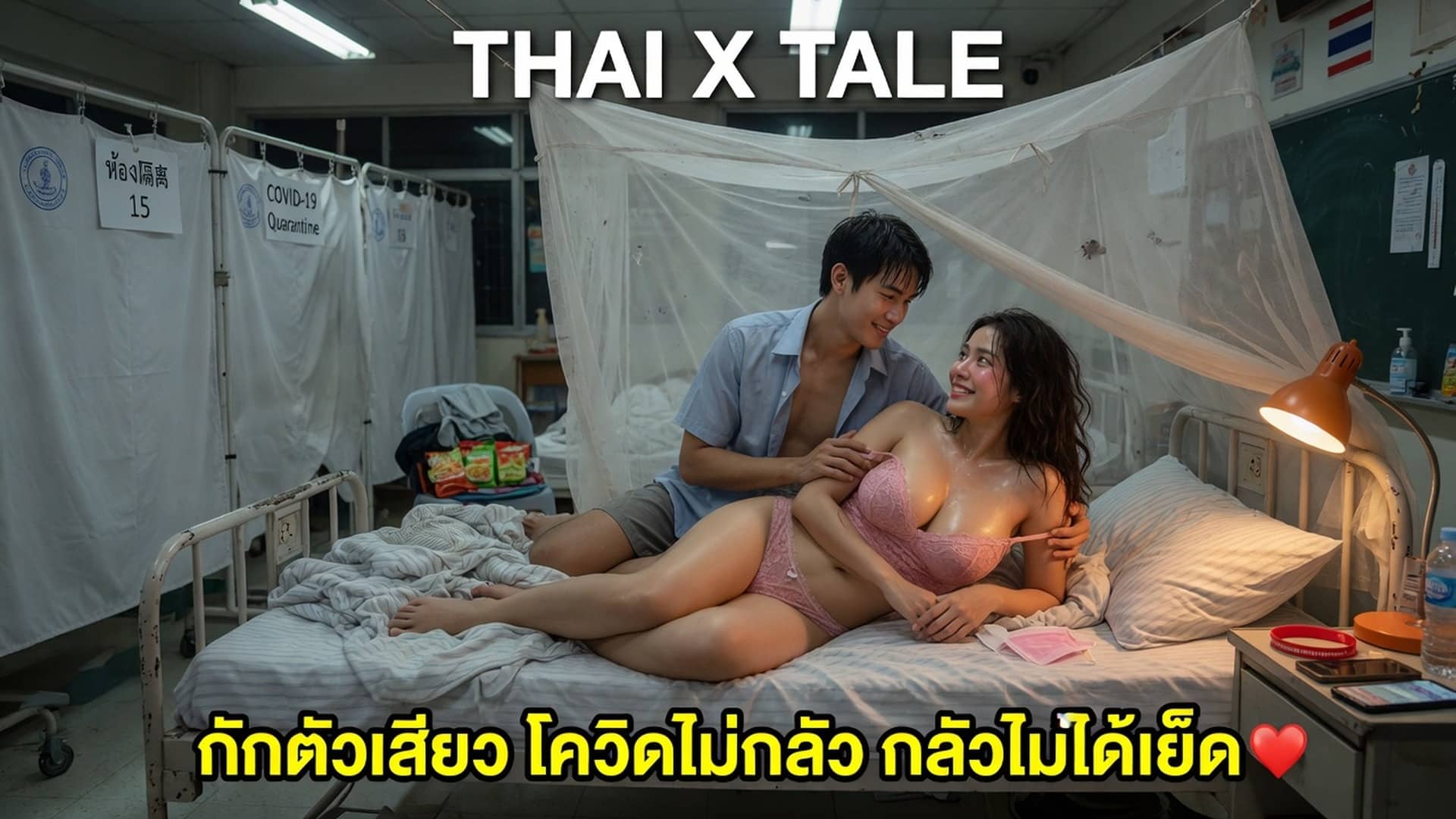 กักตัวเสียว โควิดไม่กลัว กลัวไม่ได้เย็ด