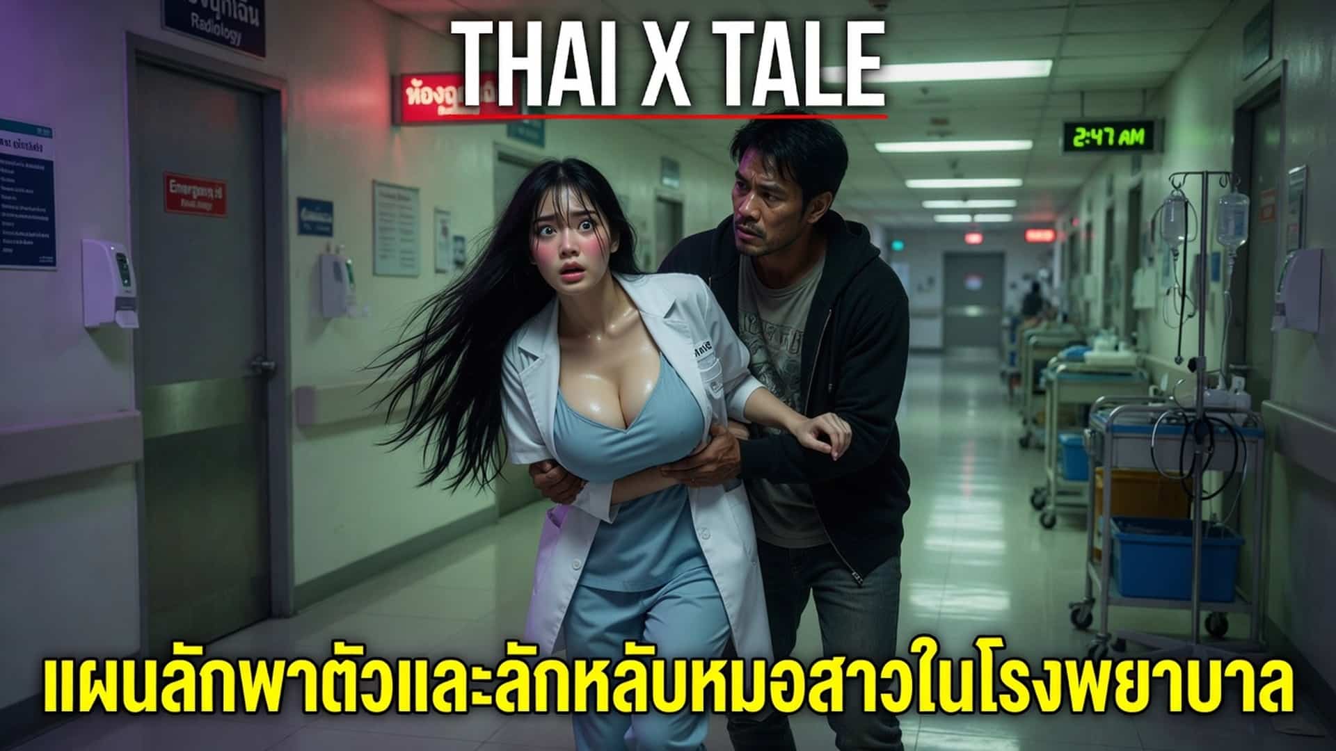 แผนลักพาตัวและลักหลับหมอสาวในโรงพยาบาล