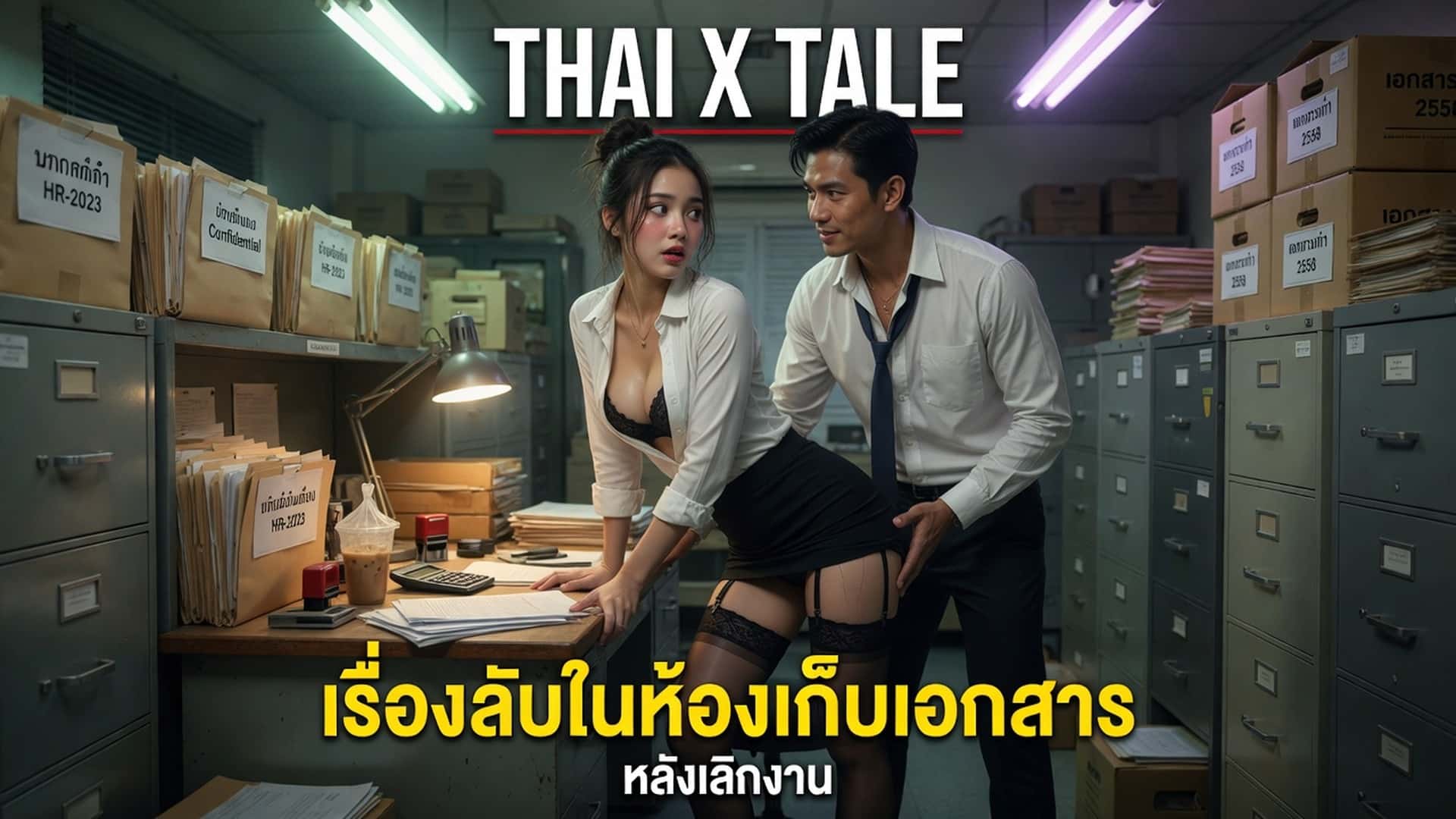 ลักหลับยังไงให้ถูกกลับลำ โดนจับกระแทกแตกในคาห้องเอกสารออฟฟิศ