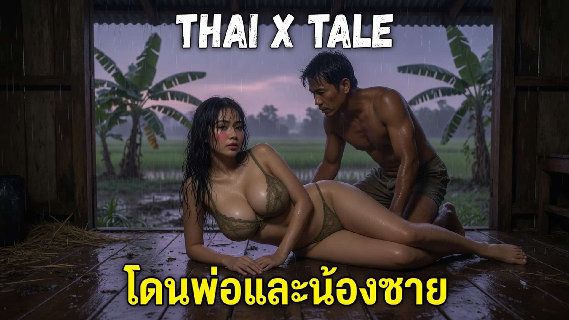 โดนพ่อและน้องชายจับเย็ดหี
