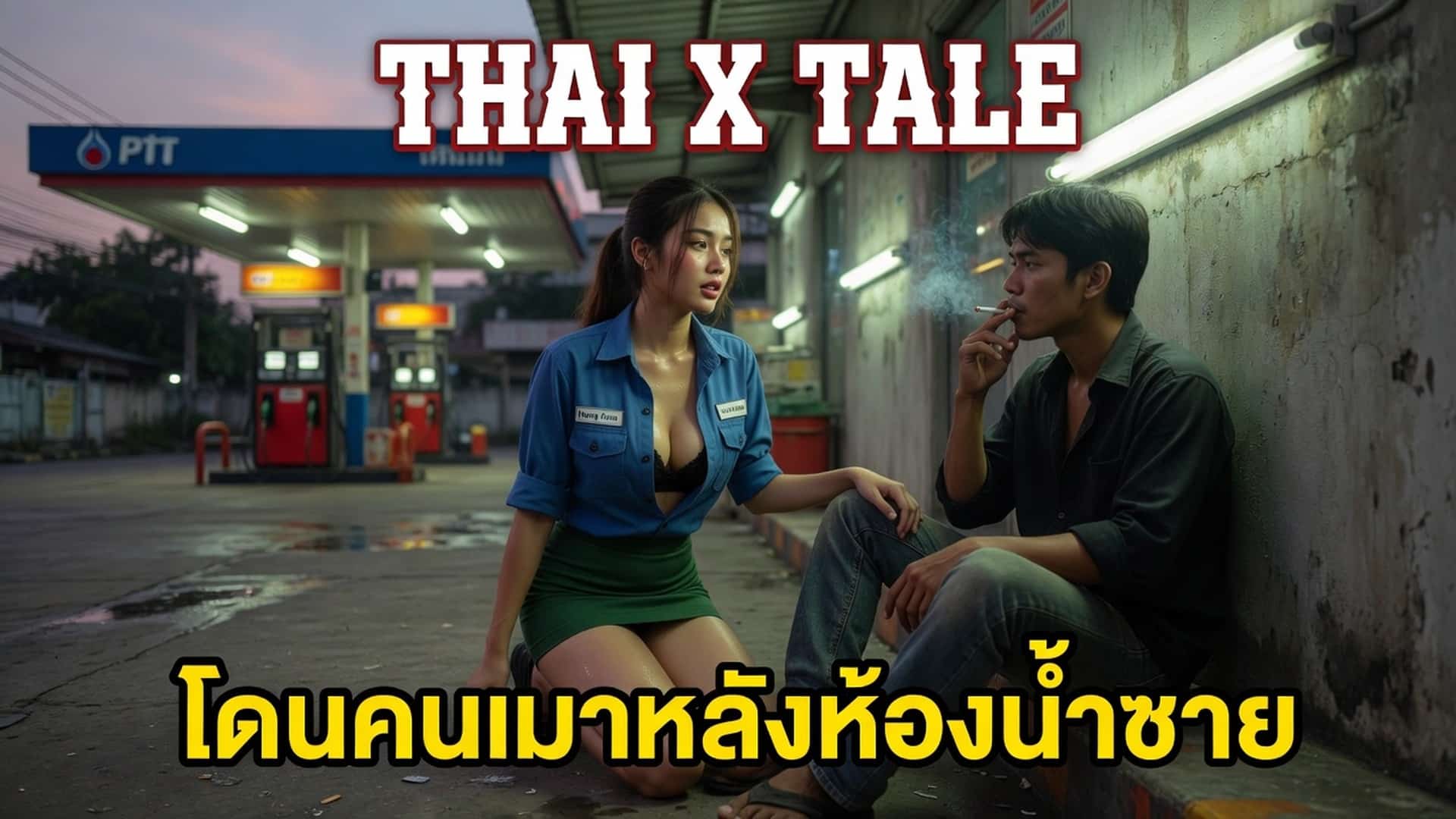 โดนคนเมาขอเย็ดหลังห้องน้ำชาย