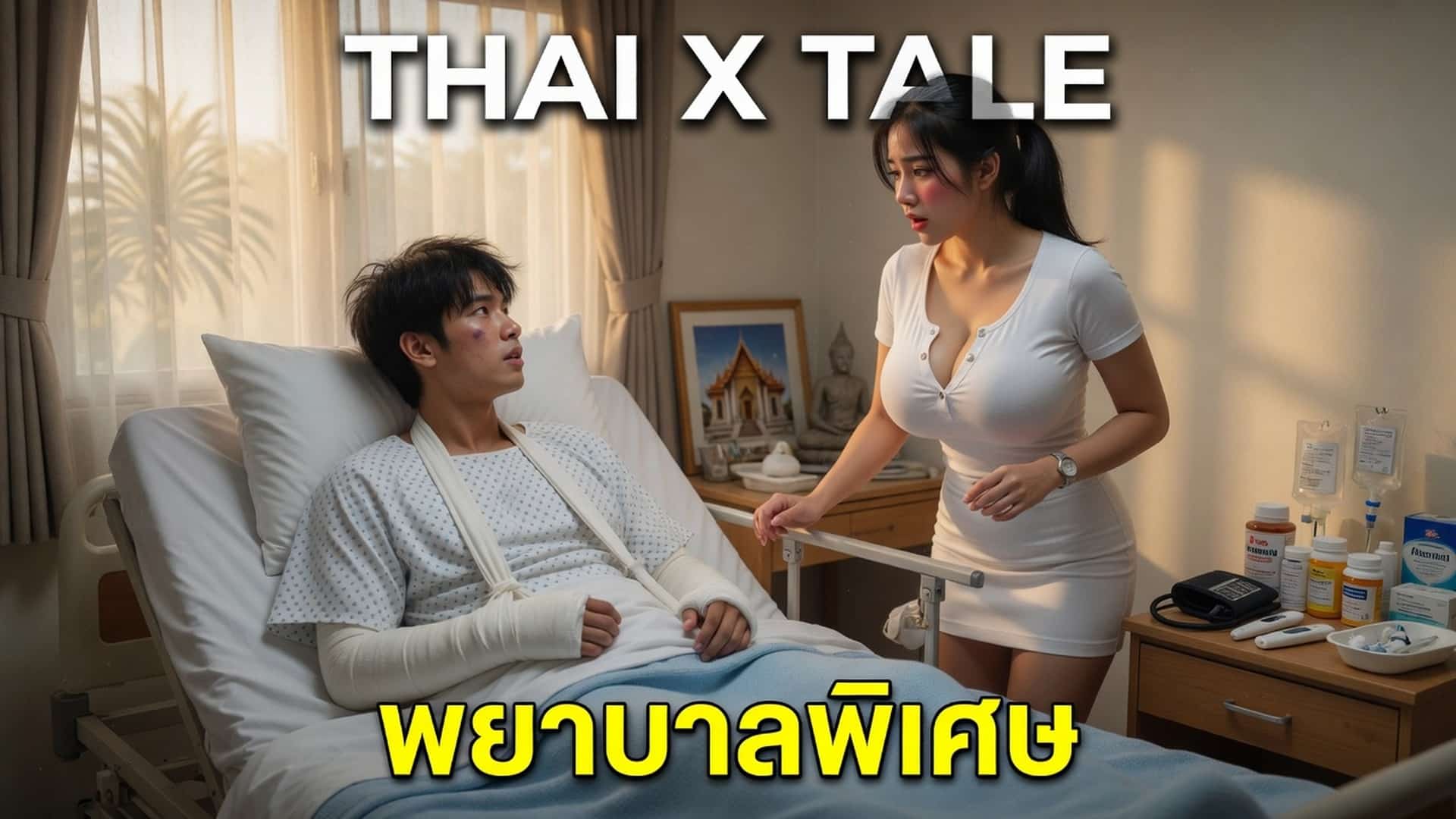 พยาบาลพิเศษโดนเย็ดแบบพิเศษ