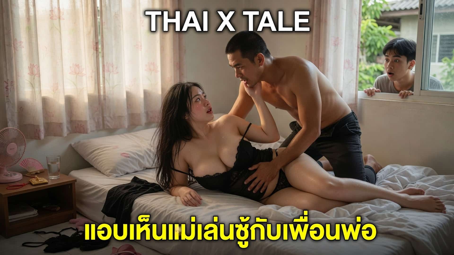 แอบเห็นแม่เล่นชู้กับเพื่อนพ่อ
